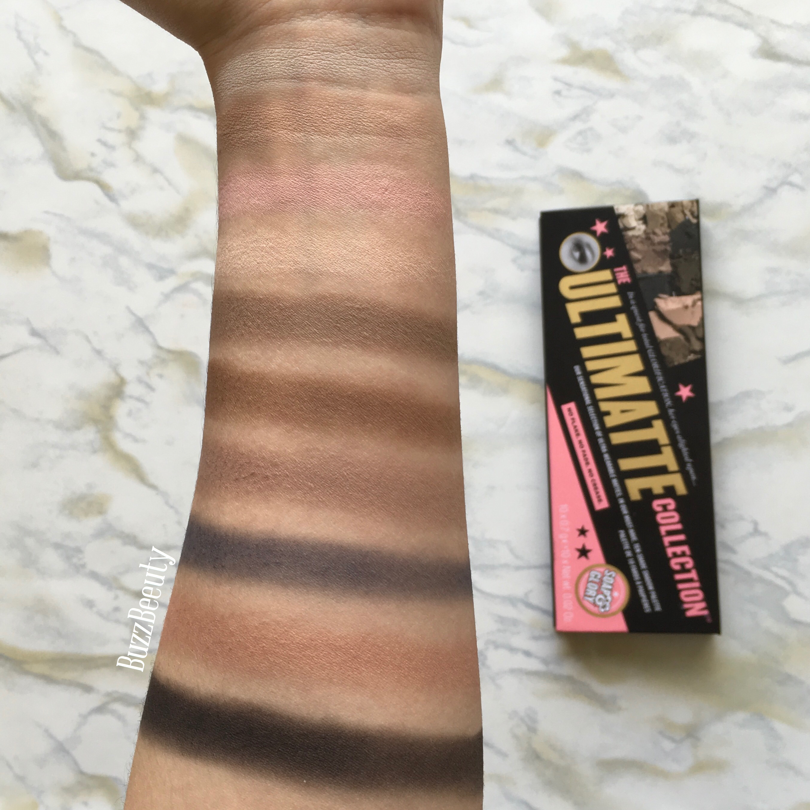 Soap & Glory The Ultimatte Collection Palette swatches